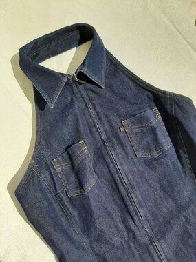Ralph Lauren Jean Halter Dress